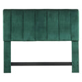 Green Velvet King Headboard U540538