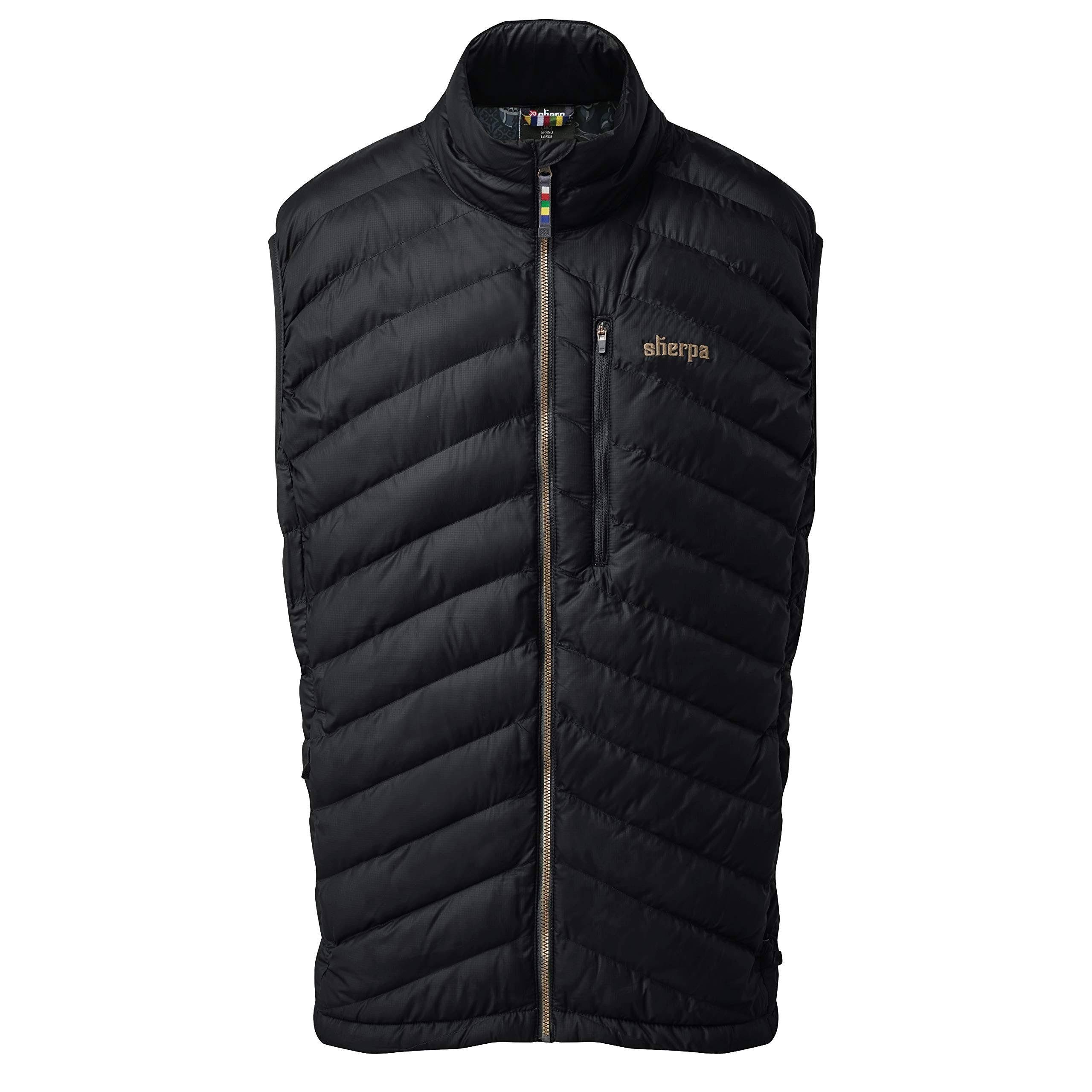 Black M Featherless Down Vest C6015