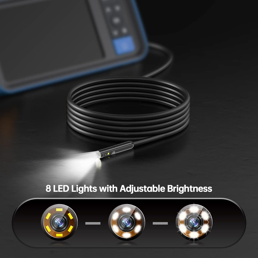 16.5ft HD Flexible Waterproof Endoscope Camera X636588