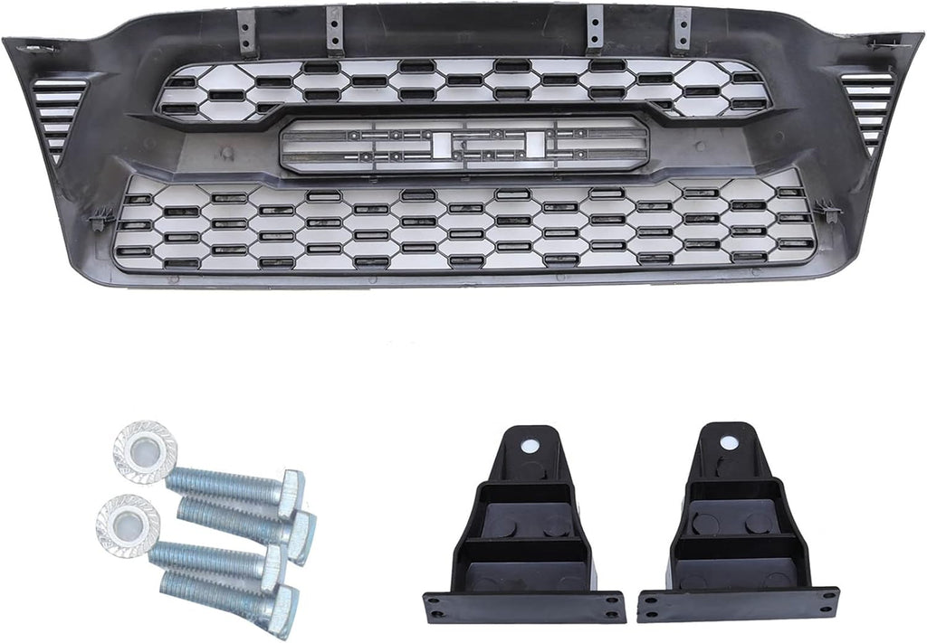 Black LED Front Grille for Tacoma 2001 2002 2003 2004 F66625