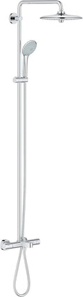 Euphoria Shower System with Bath Thermostat, Starlight Chrome O50416