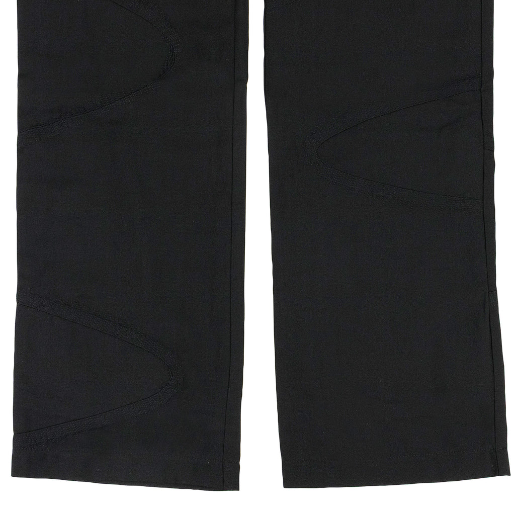 BLACK LA PLUME TROUSERS