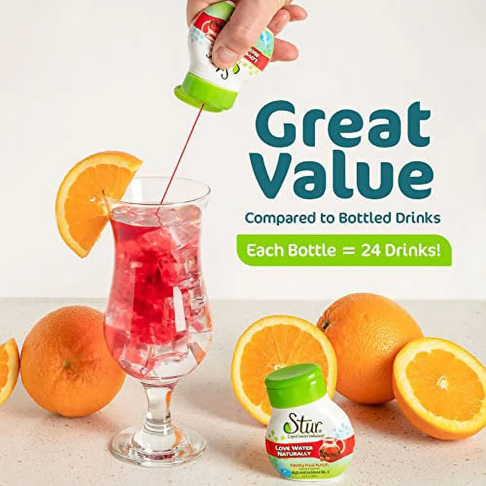 Pomegranate Cranberry Sugar Free Liquid Drink Mix, 5 Bottles V775