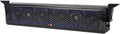 Black 25 Inch 2-Way Sound Bar Waterproof Speaker System with Integrated RGB Lights C442891