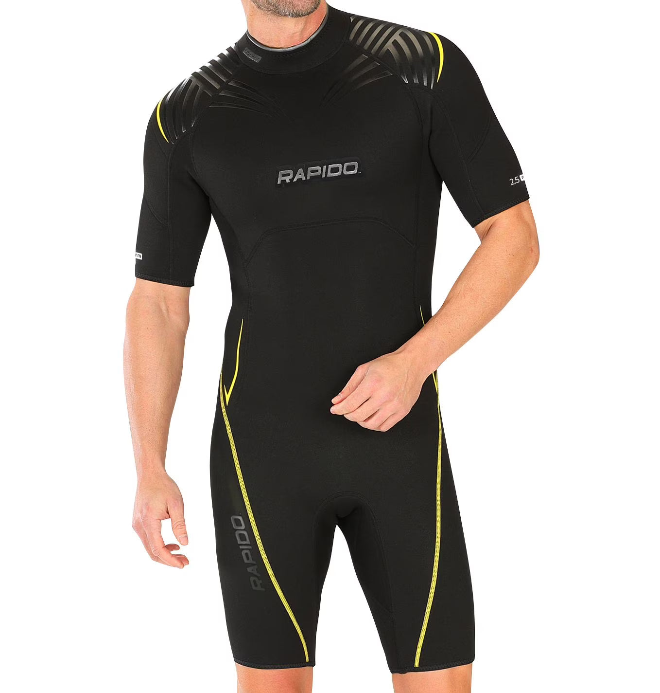 Men's Neoprene Wetsuit Shorty Scuba Snorkeling Surf Suit - XL K44628