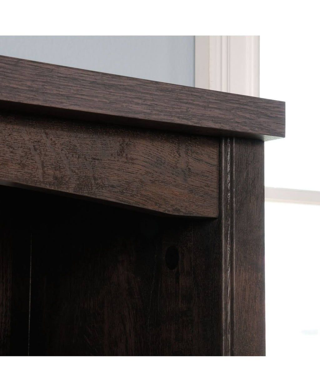 Coffee Oak Library Hutch L81813