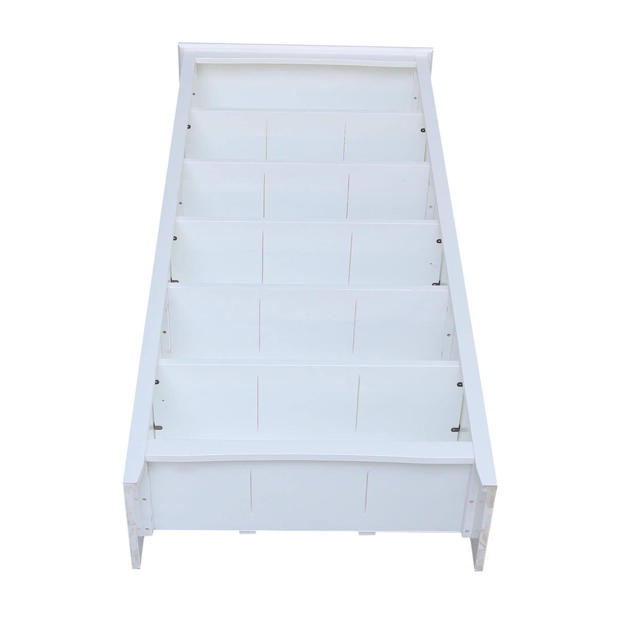 White Shaker Bookcase Y105