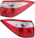 Pair Rear Tail Lights for Toyota Corolla C162