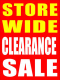 18"x24" Full Color Retail Signs, 5 Pack R772830