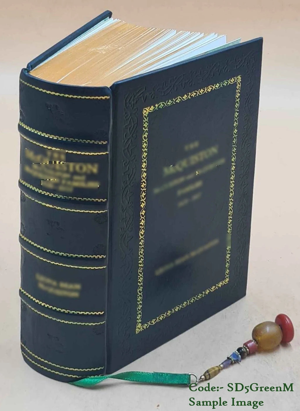 Premium Leather Bound Book Q43852