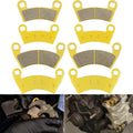 Brake Pads Front and Rear (4 Set) Pack of 2 Q3719