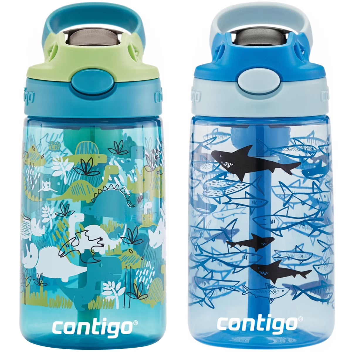 2-Pack 14 oz Straw Water Bottle G16430