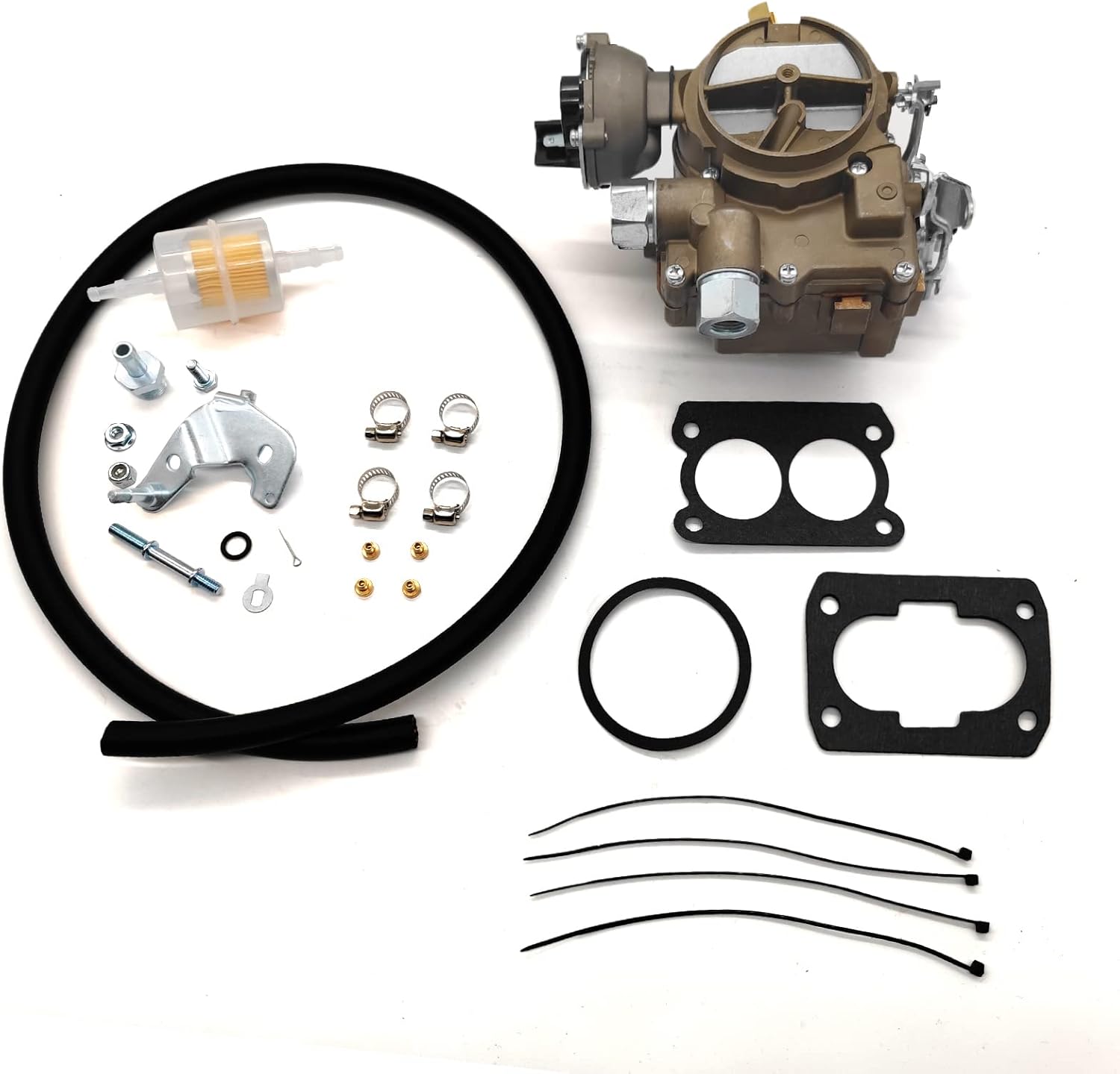 Marine Carburetor Replacement for Stock 2 Barrel V6 4.3L Mercarb Mercruiser Boats with Electric Choke B220