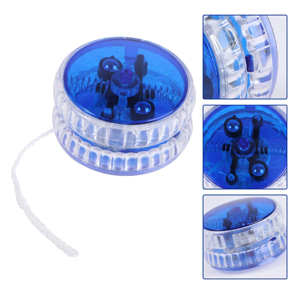 Blue LED Luminous Yoyo with String A7254