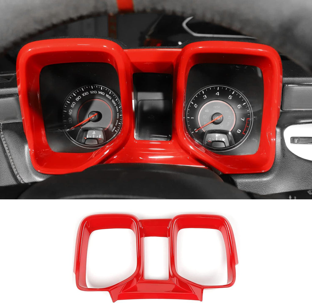 Carbon Fiber Grain Dashboard Cover Trim Kit Pack of 2 O802278