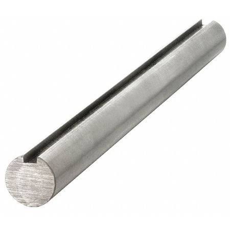 2 In Dia. 6 In L 316 SS Keyed Shaft Q590504