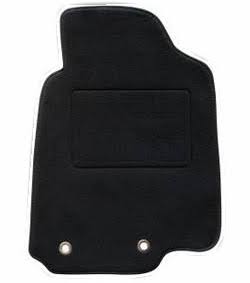 Black 3 Piece TPU Floormats F2039