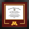 11 x 8.5 in. Black Frame Diploma F5466