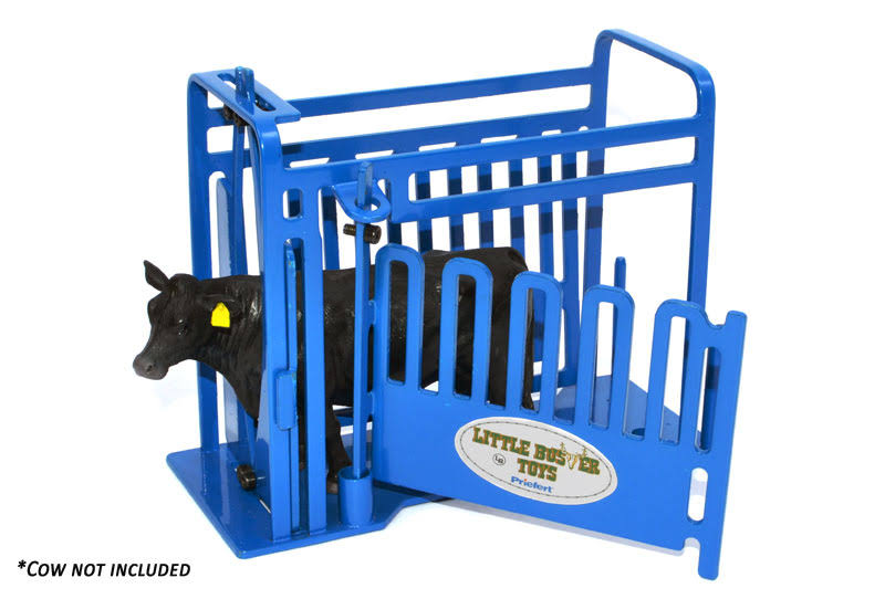 Blue Cattle Squeeze Chute W330369