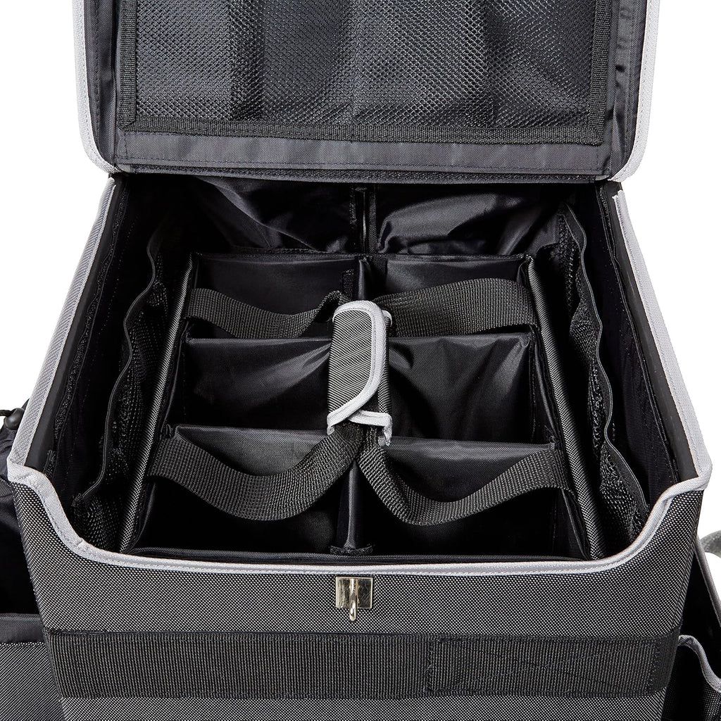 Executive Janitorial Housekeeping Quick Cart, Medium, Dark Gray X934061