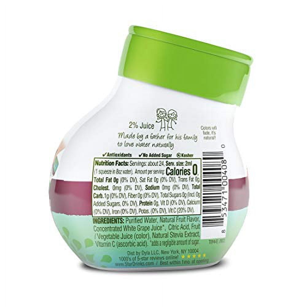 Pomegranate Cranberry Sugar Free Liquid Drink Mix, 5 Bottles V775