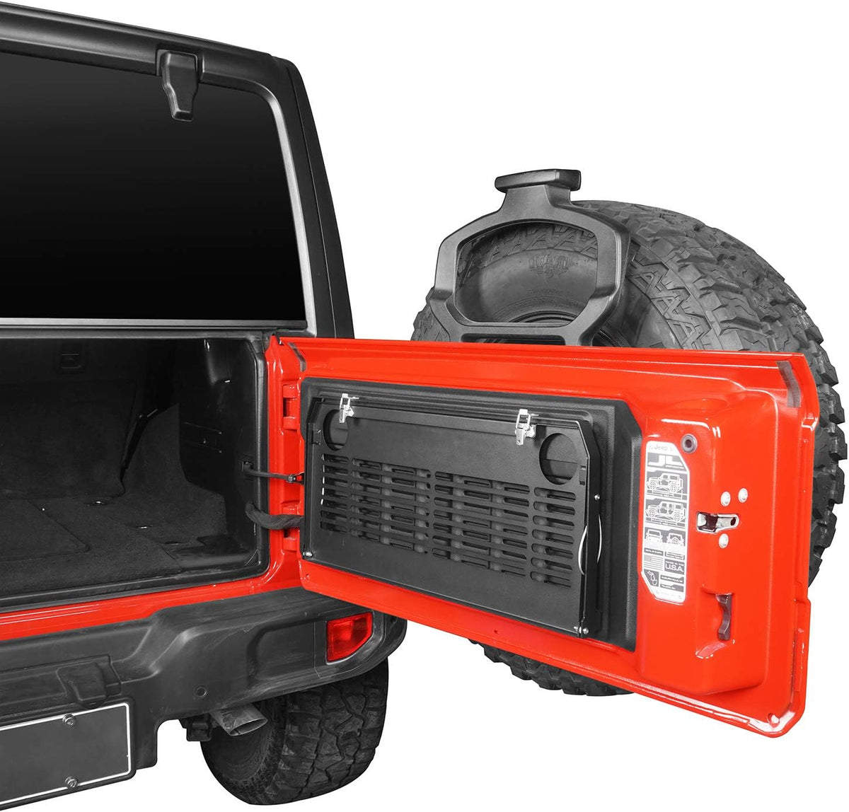 Foldable Tailgate Table Cargo Shelf F55196