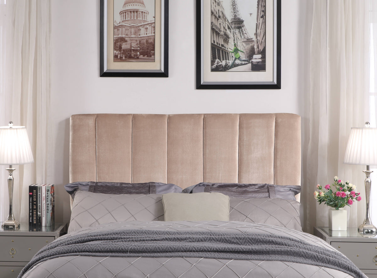 Green Velvet King Headboard U540538