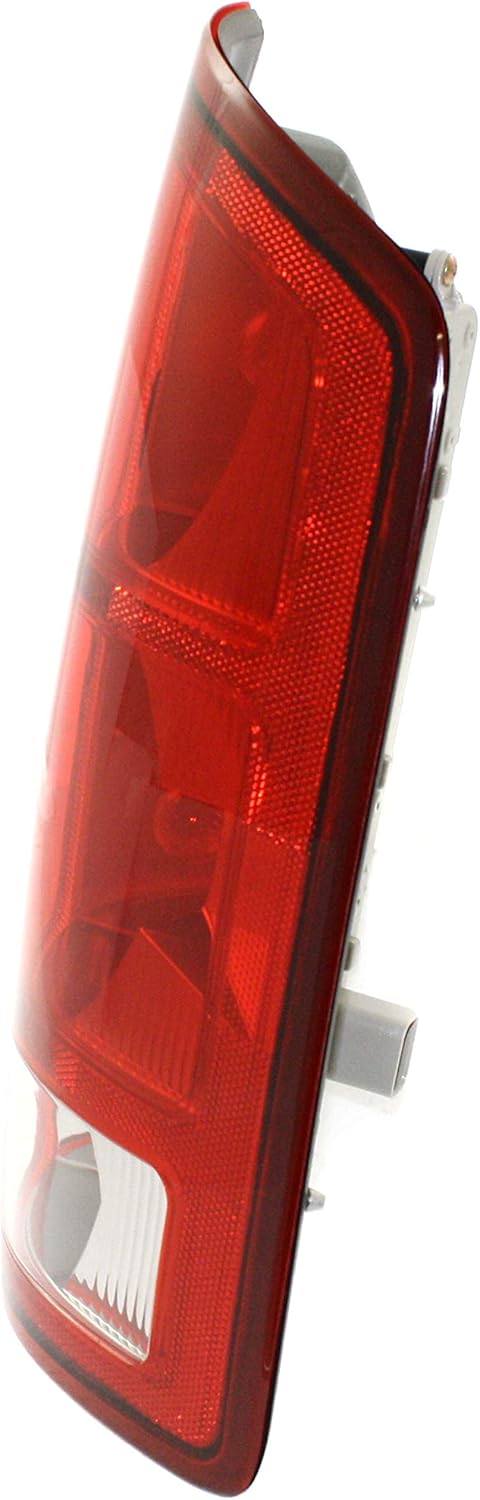 Tail Light Assembly Set of 2 Halogen Clear & Red Lens Y97506
