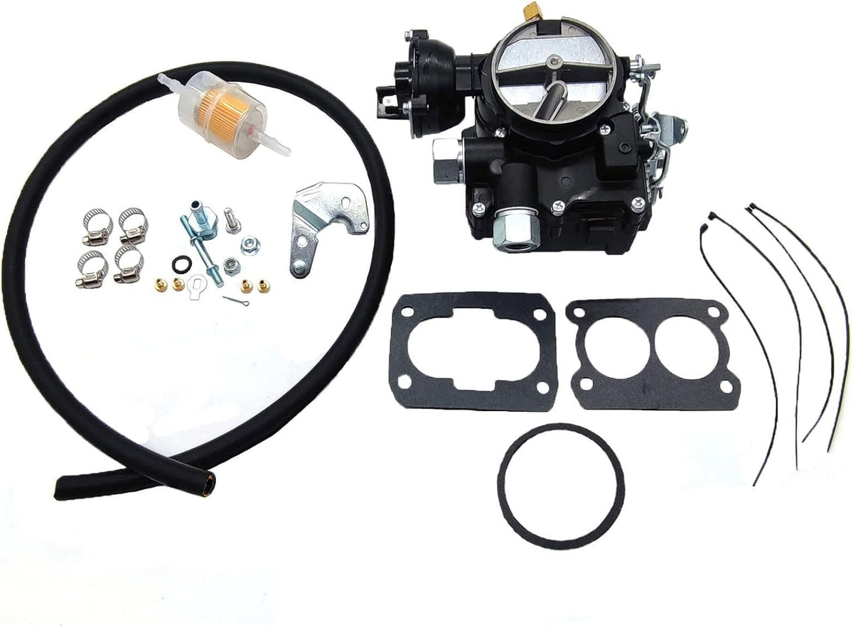 Marine Carburetor Replacement for Stock 2 Barrel V6 4.3L Mercarb Mercruiser Boats with Electric Choke B220