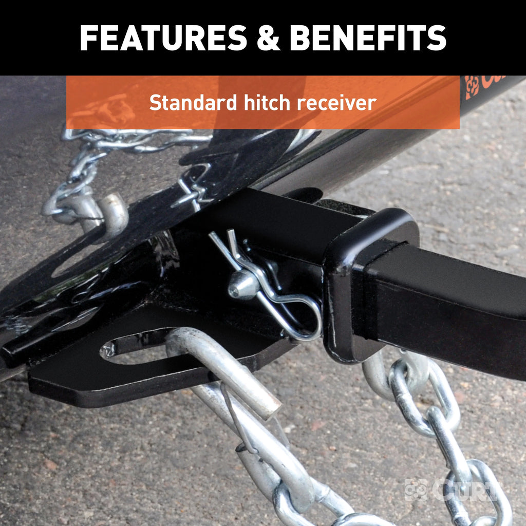 Class 1 Trailer Hitch with Installation Hardware, Pin & Clip R128348
