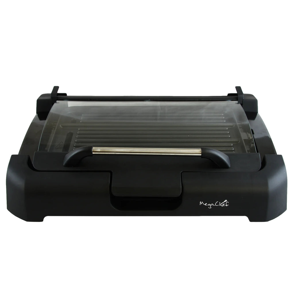 Reversible Indoor Grill and Griddle with Removable Glass Lid R3015