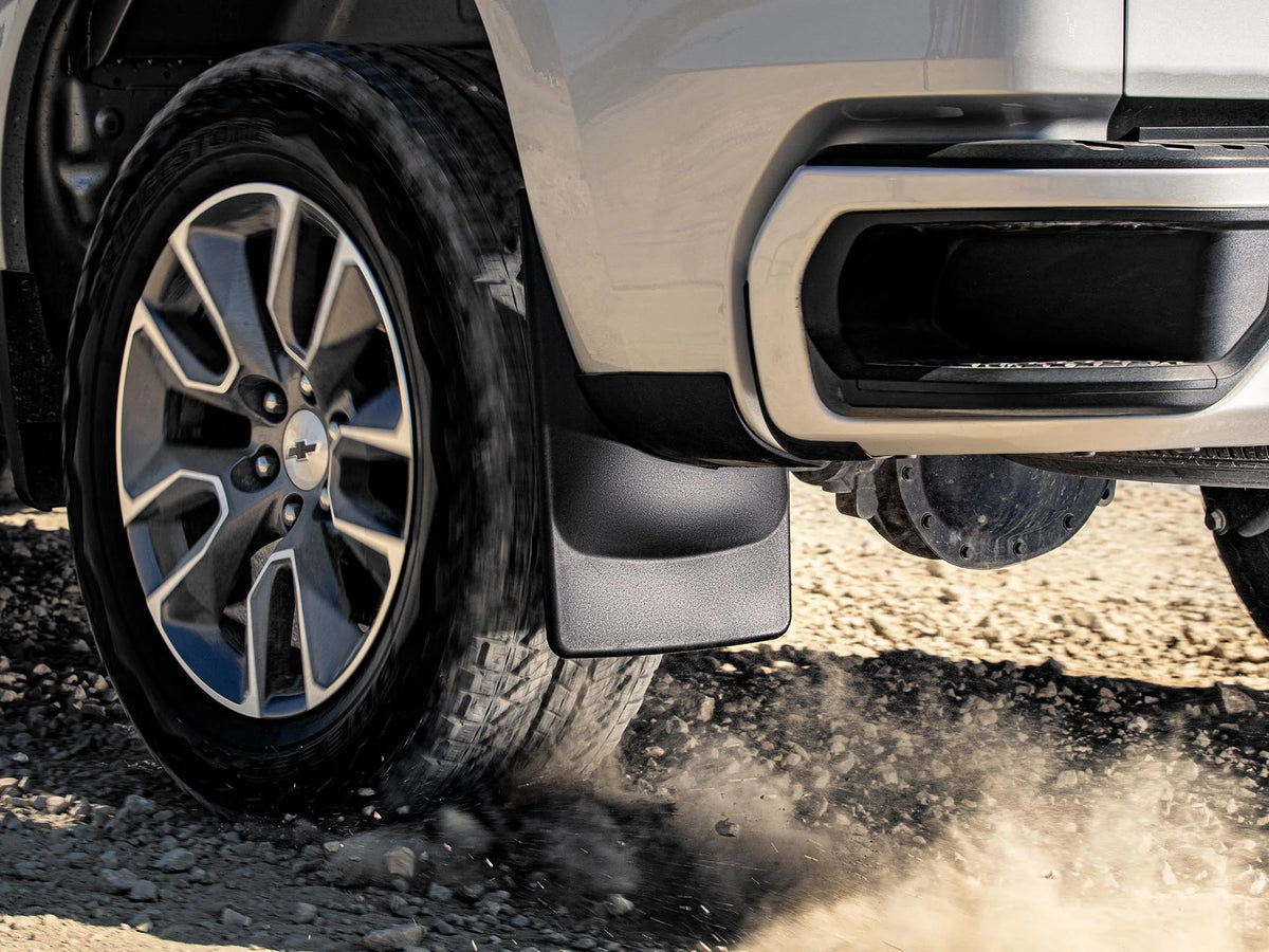 Black Splash Guard MudFlaps Front Pair H1811