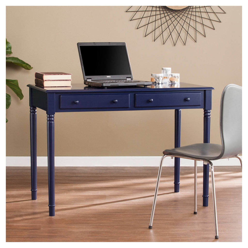 2 Drawer Navy Writing Desk Z359390