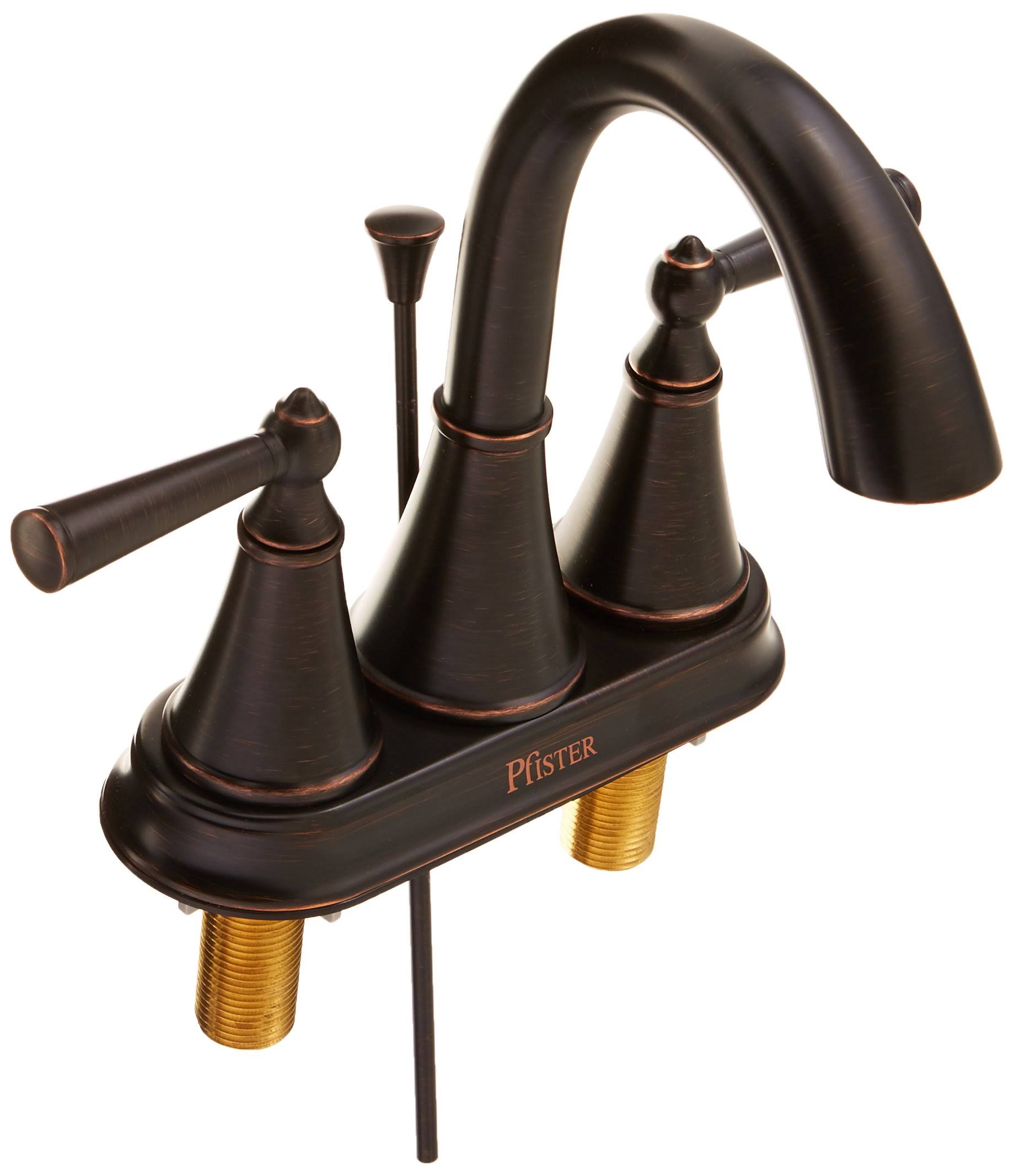 Tuscan Bronze 2-Handle Centerset Bathroom Faucet X7861