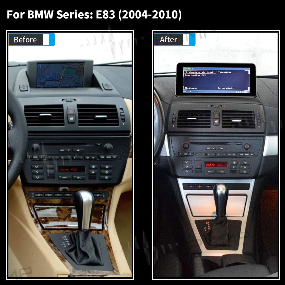 10.25 IPS Touch Screen CarPlay Android Auto for BMW X3 N297