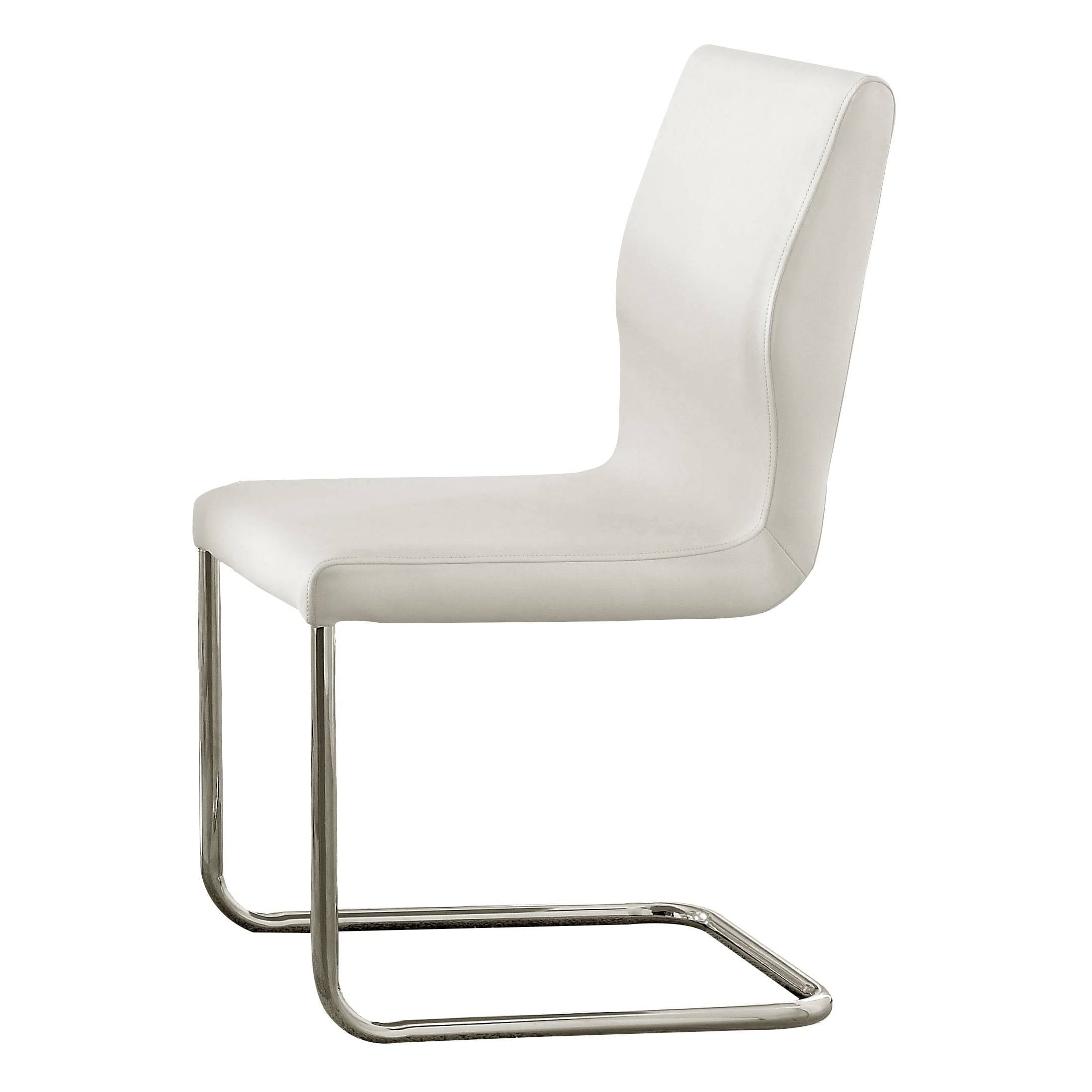 Black Chrome Dining Chairs (Set of 2) Z7314