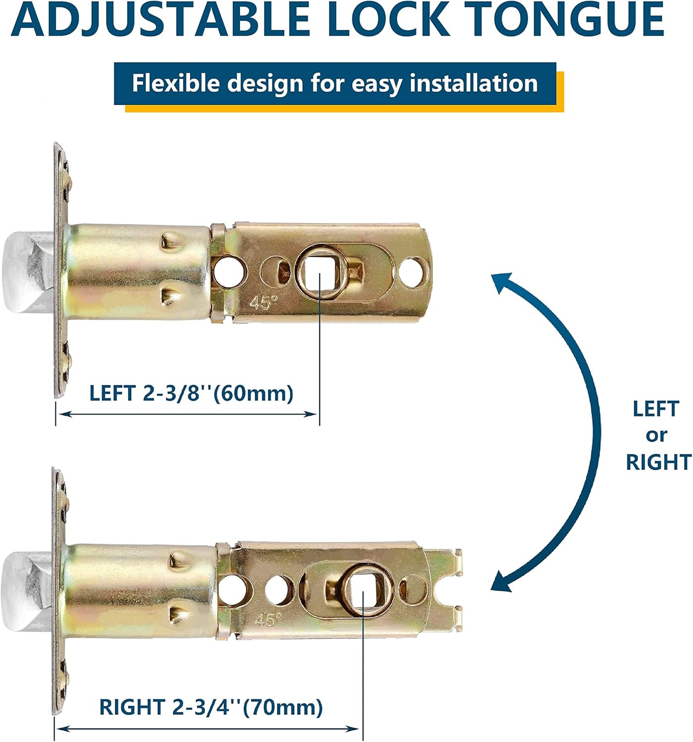 3 Pack Door Lever Handle Satin Nickel/Brushed Nickel Finish Pack of 2 X1676