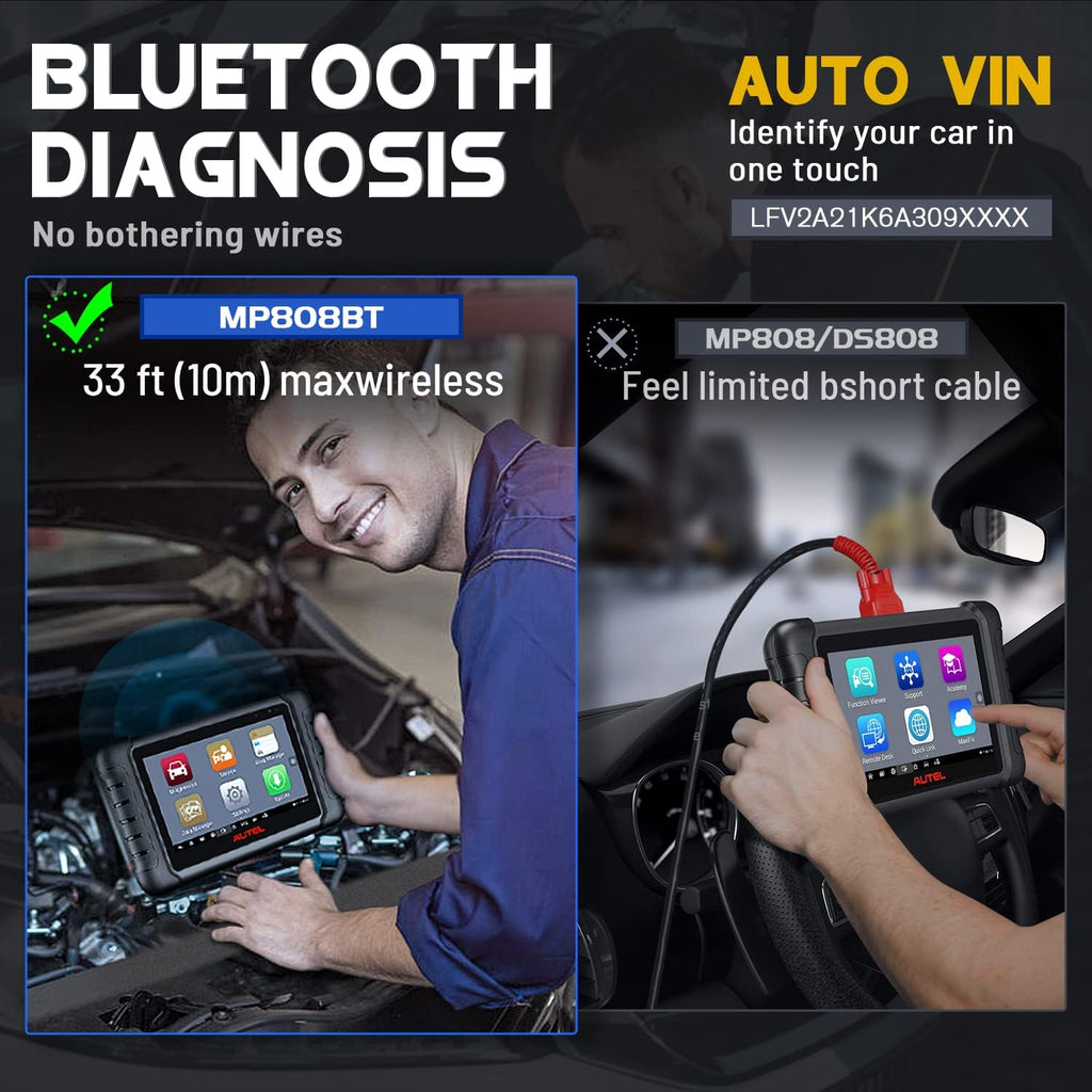 2022 Newest Car Diagnostic Scan Tool with Advanced Bi-Directional Control, All Systems Diagnosis, 30+ Service M7660