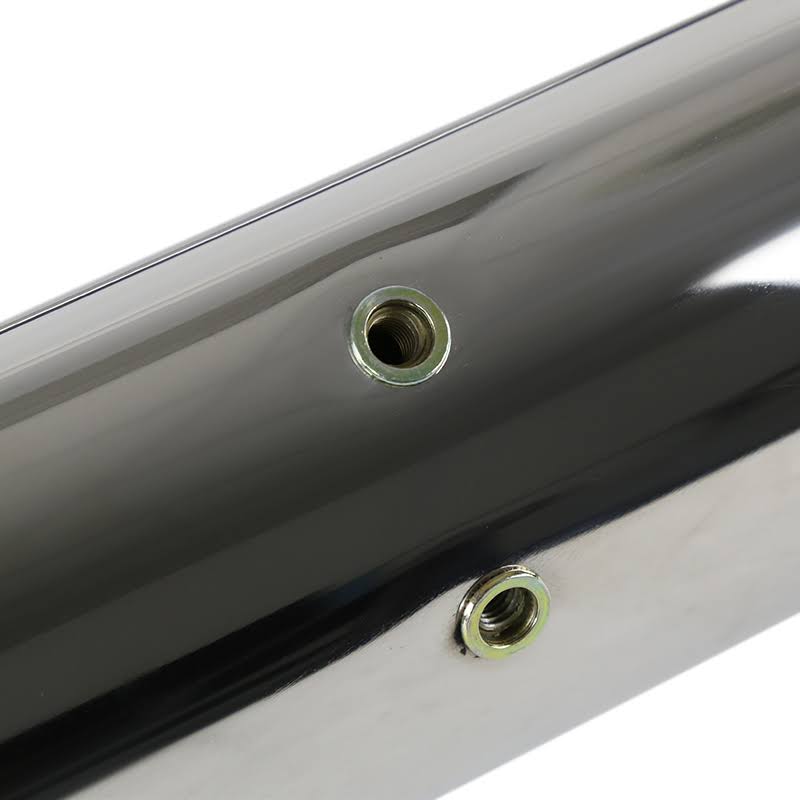 Oval Chrome Side Step Bars Running Board R508