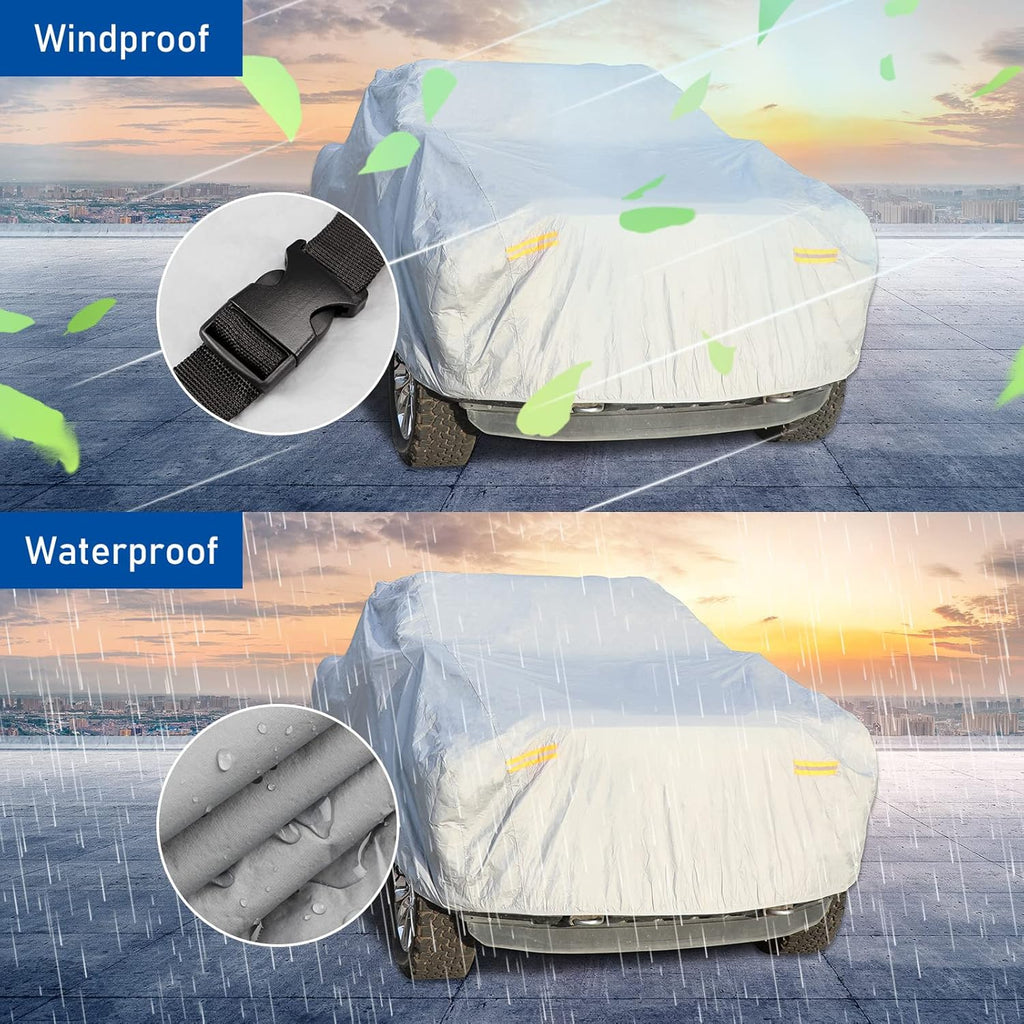 Waterproof Windproof Pickup Car Cover for Ford F150 2001-2019 Raptor L88243