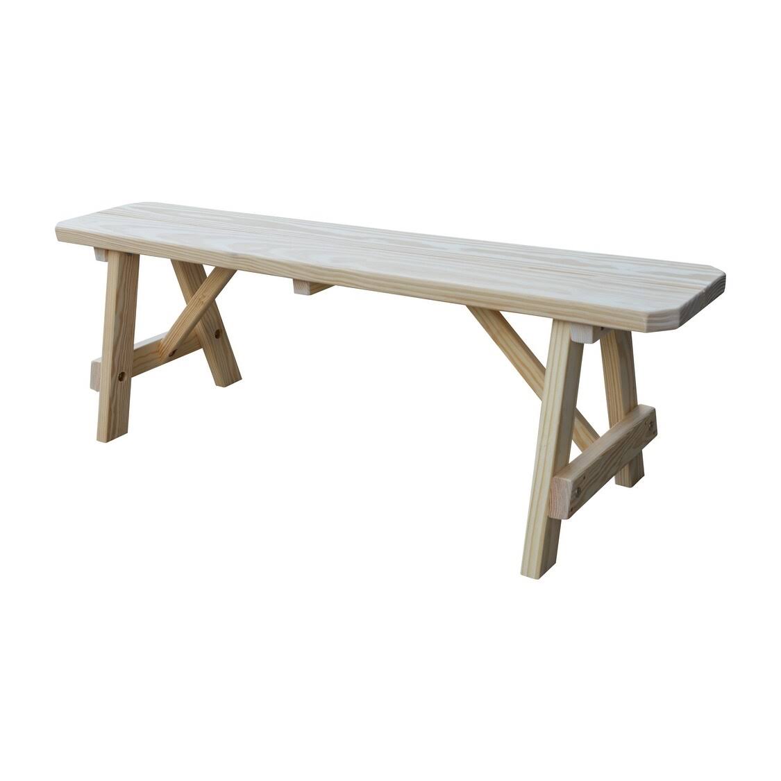 Caribbean Blue Traditional Bench S31415