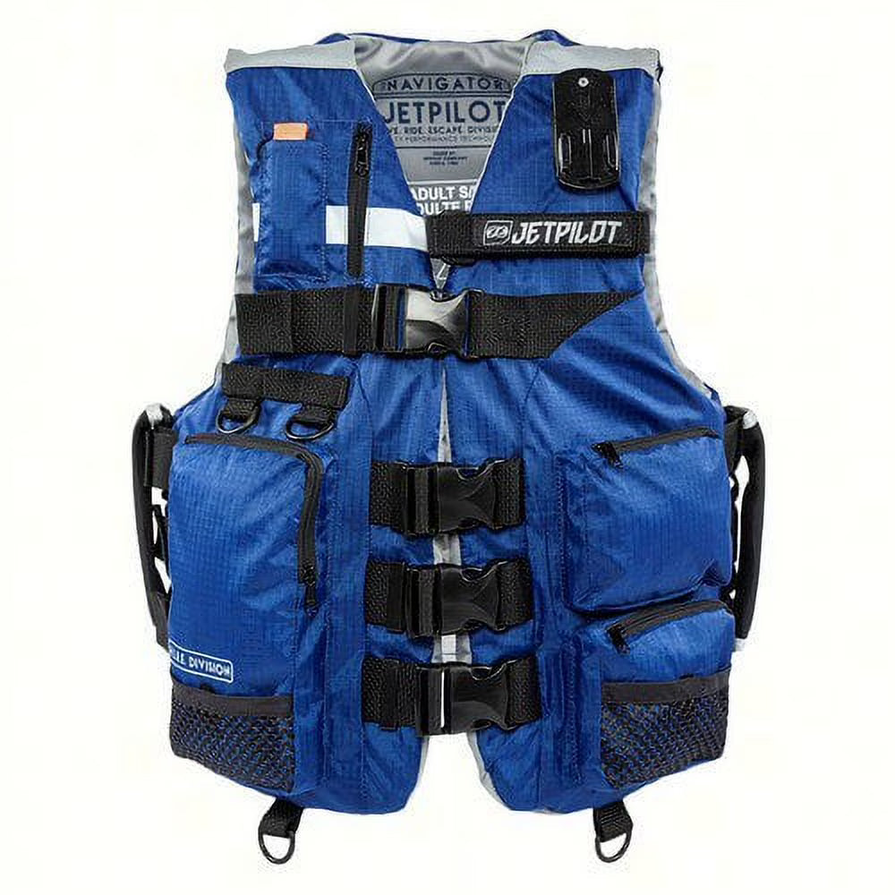 Navy Gray Nylon Lifejacket Lifevest M1585