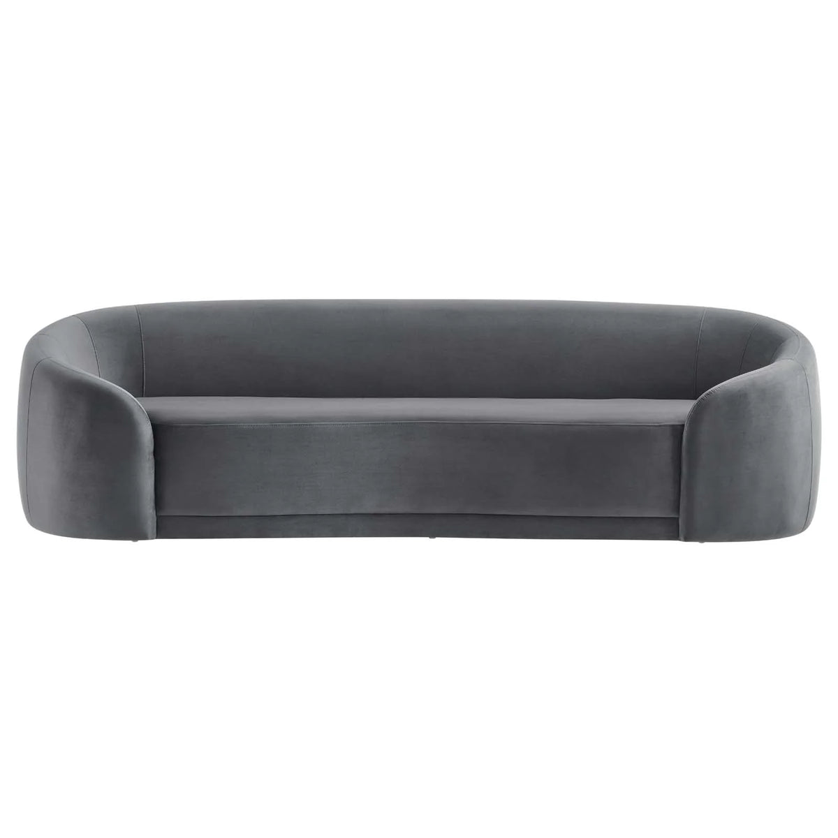 Gray Performance Velvet Sofa D6952