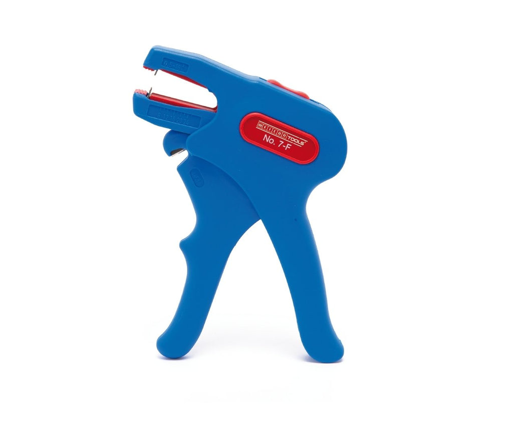 Automatic Wire Stripper for Flat Cable, 18-11 AWG (0.75-4.0 mm²), red/blue, Pack of 2 C71216