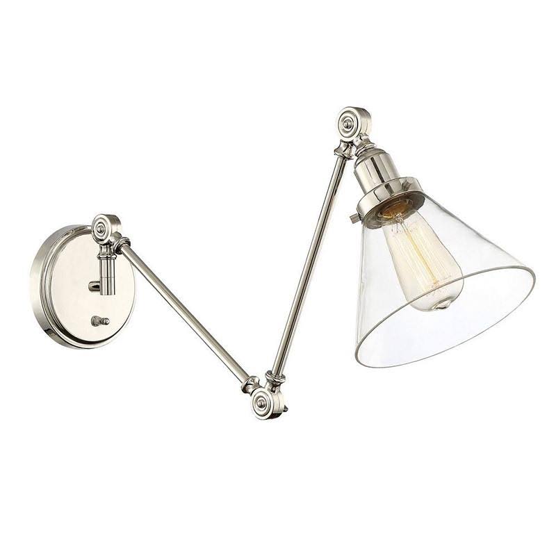 Satin Nickel Adjustable Sconce Q973820