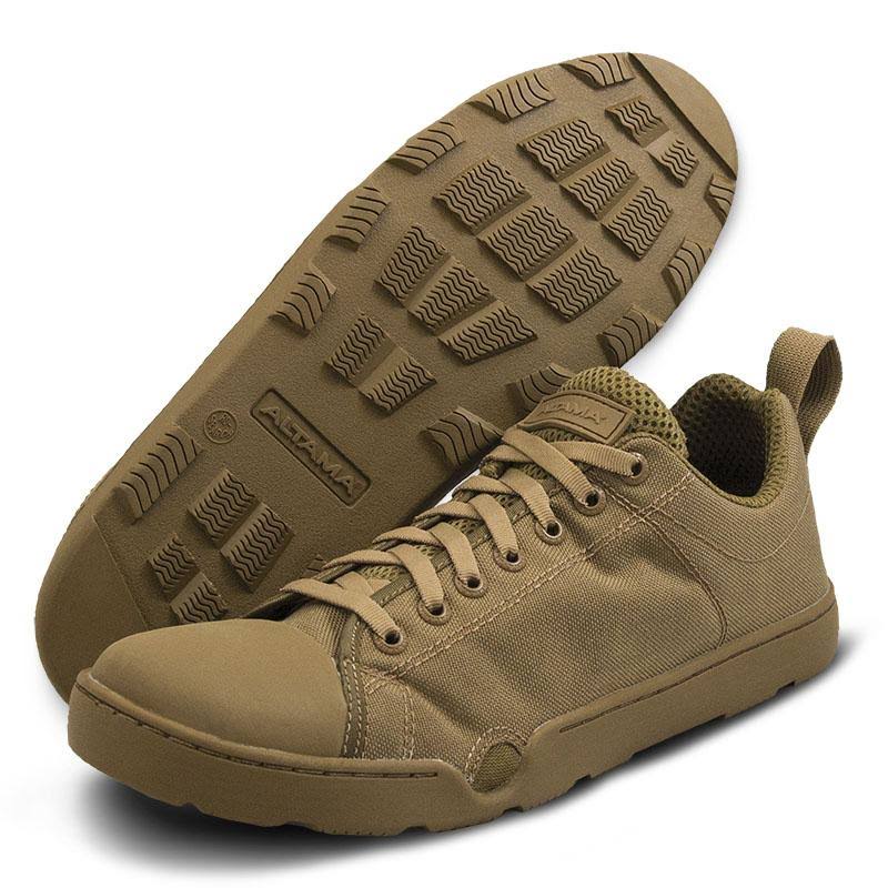 Coyote Wide Maritime Assault Low Shoes E296