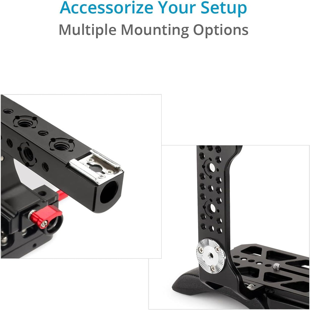 Shoulder Mount Cage Kit with Matte Box, Follow Focus, Top Handle and Dovetail Plate S96980