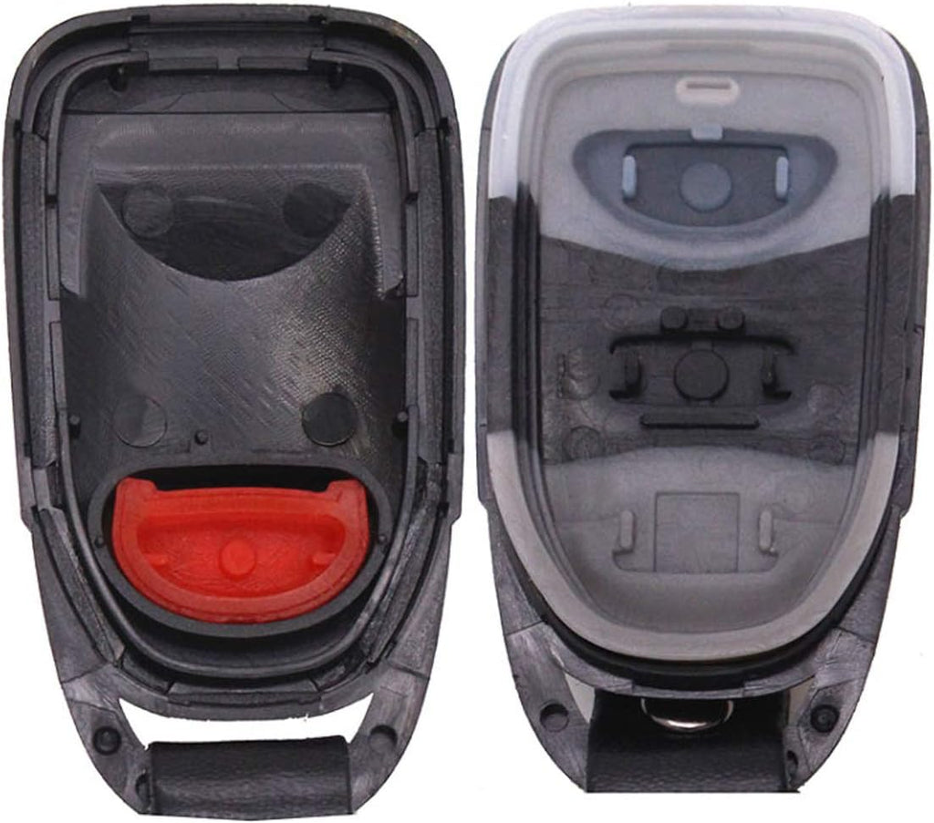Black Pack of 2 Keyless Entry Remote Key Fob Case Z345