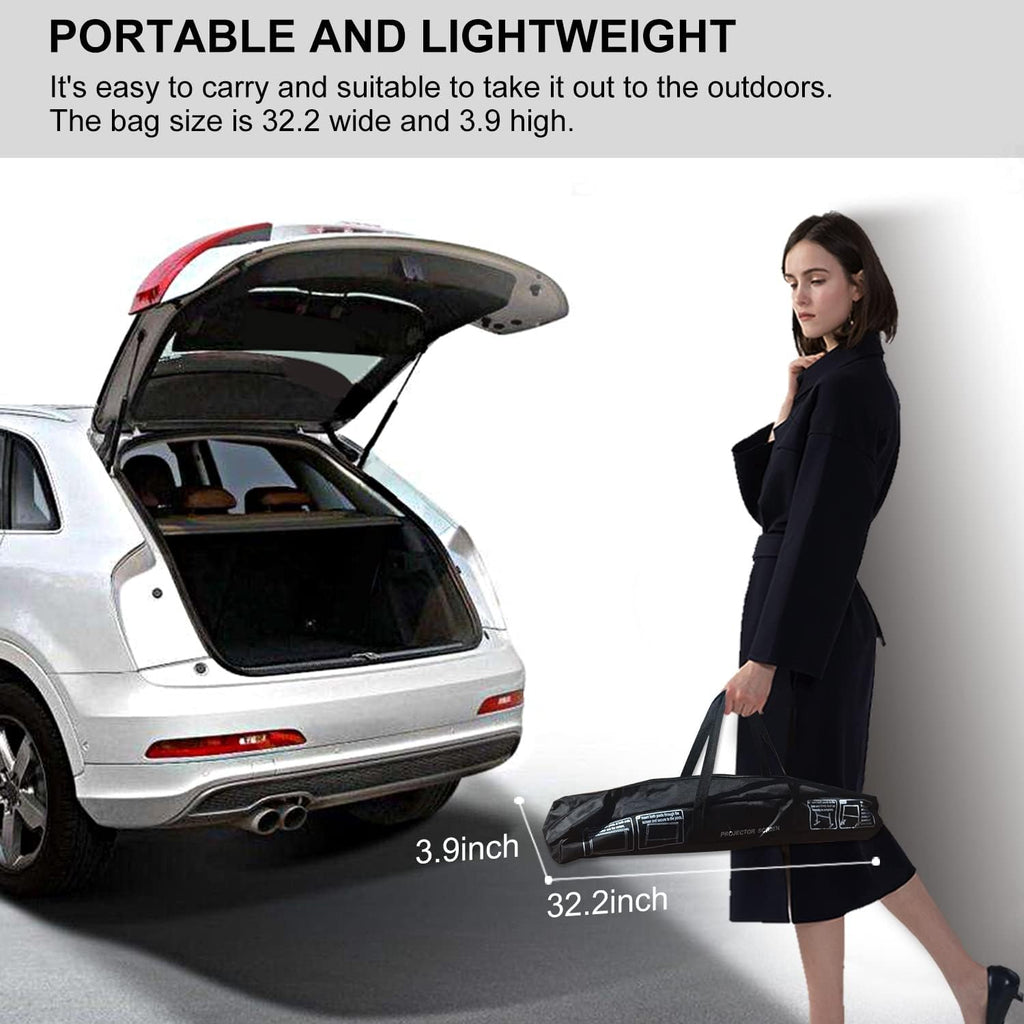 100 inch Portable Projection Screen with Stand P72261