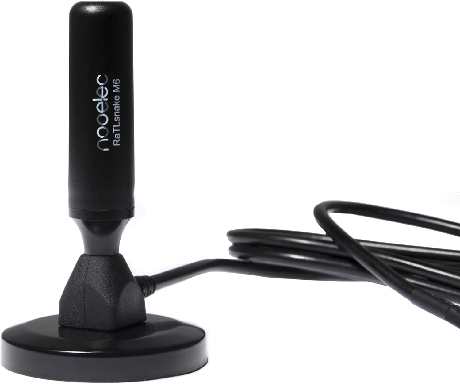 Magnetic Whip Antenna Set with Low-Loss RG58 Cable for 50 Ohm SMA Connectors, Pack of 2 Y390